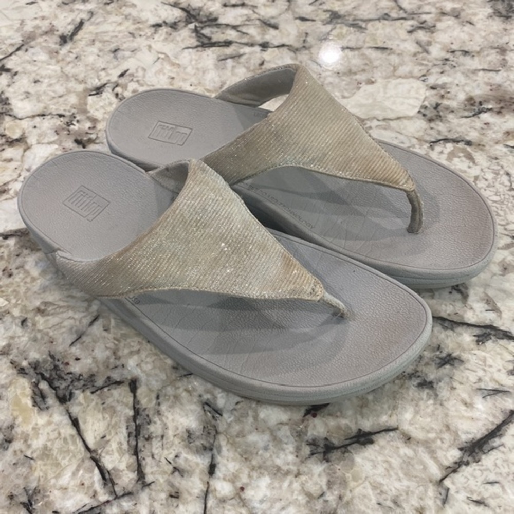 FitFlops‎ grey sparkles in women size 9